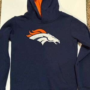 NFL Youth Navy and Orange Hoodie